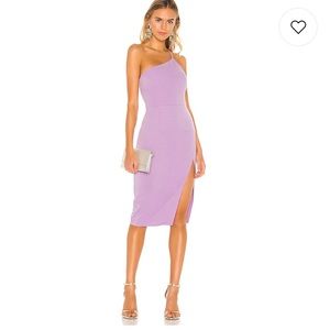 Revolve 	LAZO MIDI DRESS IN LILAC PURPLE